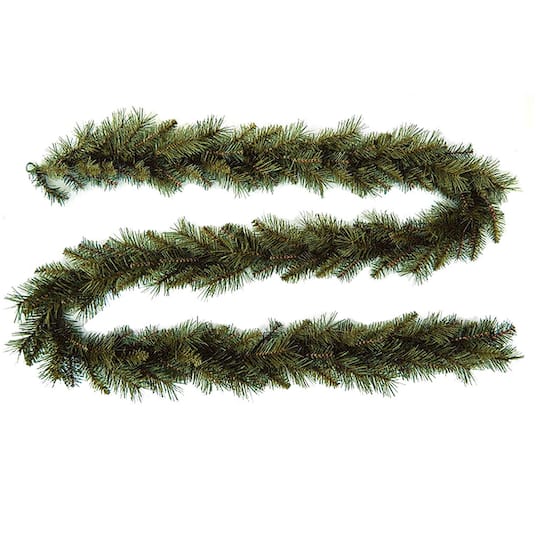 Santa's Workshop 9Ft Mixed Pine Garland By Santasworkshop in Green | 9 ft | Michaels®